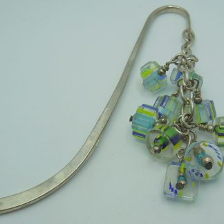 Glass Millefiore Beaded Bookmark
