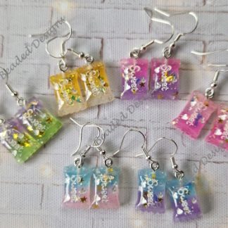 Novelty Earrings, Resin Candy
