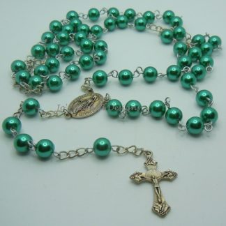 Rosary Beads, Glass Pearl