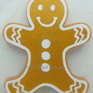 Acrylic Pocket Hug, Christmas Gingerbread Man