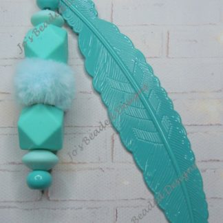 Silicone Beaded Keyring