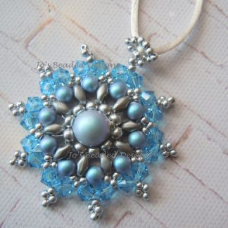 Woven Pendant on Silky Cord Necklace