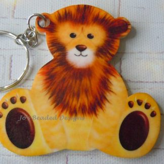 Acrylic Keyring, Teddy, Animals