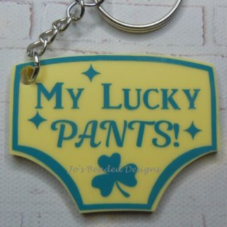 Acrylic Pants Keyring, My Lucky Pants