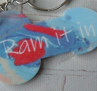 Trolley Todger Keyring, Ram It In