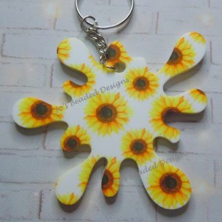 Acrylic Keyring, Splat